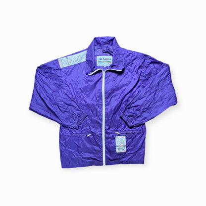 90s Kappa Regenjacke Nylon Lila M