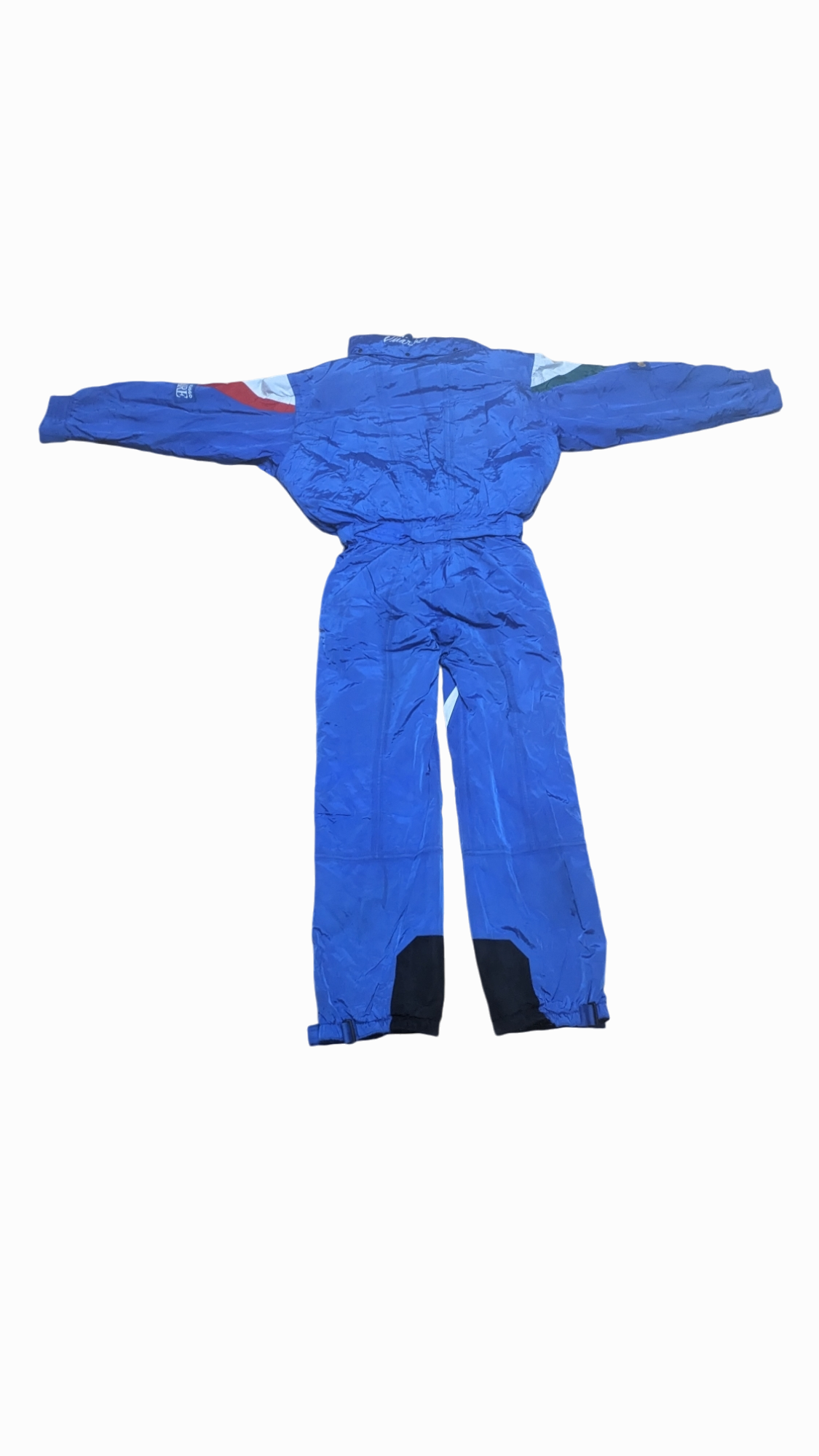 90s Vouarnet Winter Skianzug Nylon Blau L