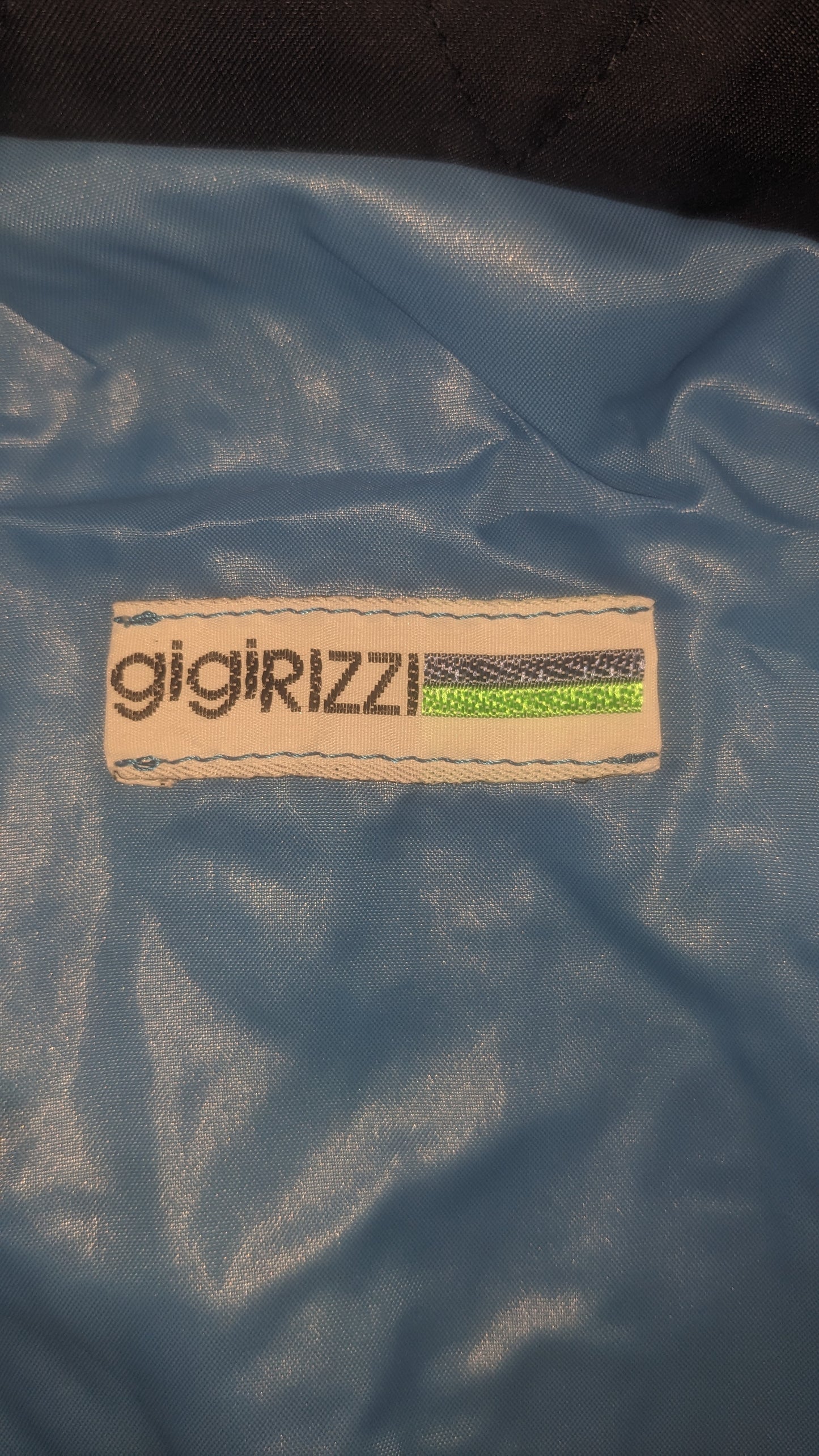 80s Gigirizzi Winter Skianzug Nylon Blau XL