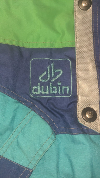 90s Dubin Winter Skianzug Polyester Türkis/Lila S