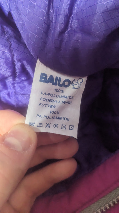 90s Bailo Winter Skianzug Nylon Flieder/Lila M