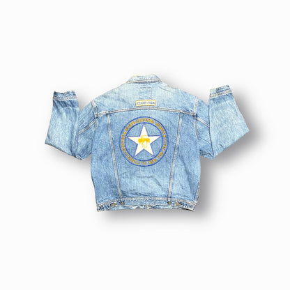 80s 45-MPR Uniform Jeansjacke Blau L - -F:CKNEW Clothing