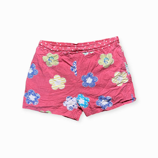 80s Destination Liberté Surfing Badehose Baumwolle Rot/Bunt L/W36 - -F:CKNEW Clothing